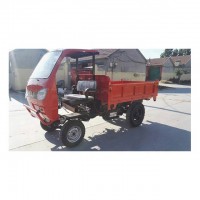 Multi functional diesel engineering self unloading small four wheel agricultural grain pulling equipment