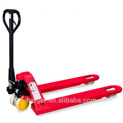 hand pallet lift truck /manual 2.5 ton 3 ton 5 ton lift truck high lift hydraulic hand pallet truck