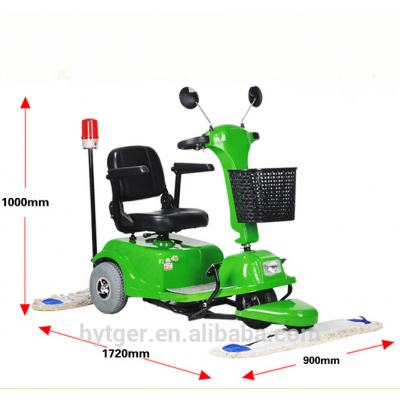 easy operated Ride -On Cleaning Machine floor scrubber dryer